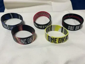 ONE OK ROCK 러버 밴드 5개 세트 투어 굿즈