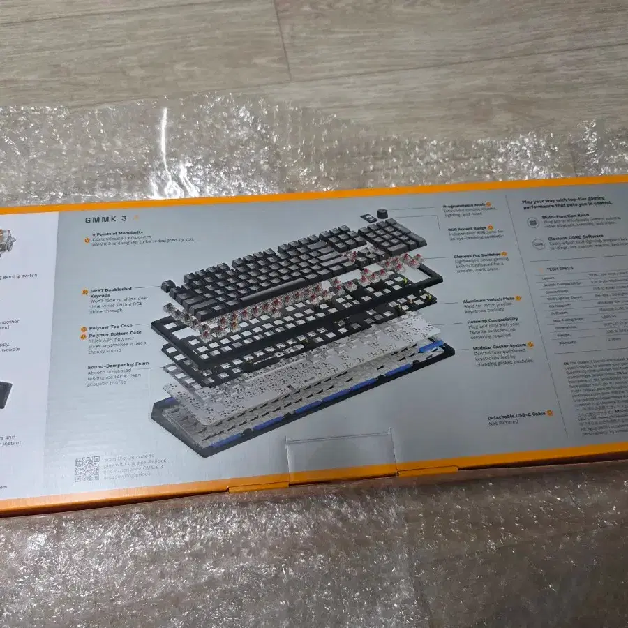 글로리어스 GMMK 3 100% 기계식 키보드