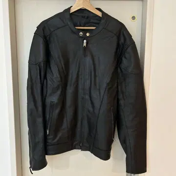 가죽 라이더 자켓 블랙 사이즈 L부터 XL