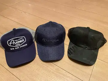 새상품급 3종 세트 챔피온 & 애비렉스 메쉬 캡