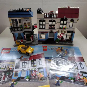 LEGO 크리에이터 바이크샵과 카페 31026