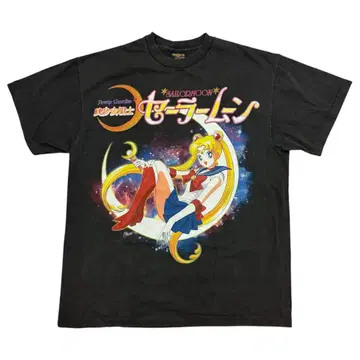 세일러문 T셔츠 2003-2004 블랙 XL