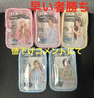 ILLIT 프라이즈 립스틱 파우치 투명 파우치 아이릿 민주