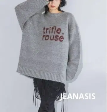 JEANASIS 5G float 로고 BIG 풀오버 지나시스