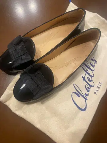 Chatelles 샤텔 38 사이즈 블랙