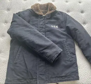 USN 밀리터리 자켓 네이비