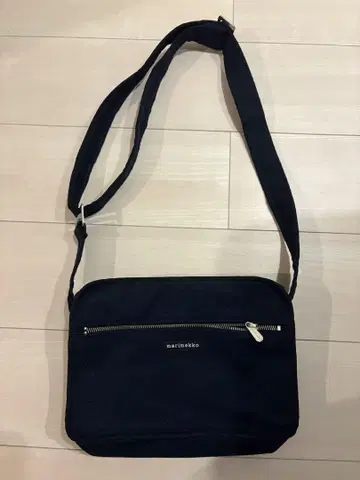 marimekko 네이비 숄더백