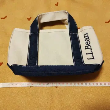 L.L.Bean 아이보리/네이비 파우치