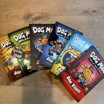 Dog Man 시리즈 6권 세트