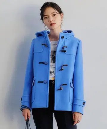 그린 레이블 릴랙싱 더플 코트 숏코트