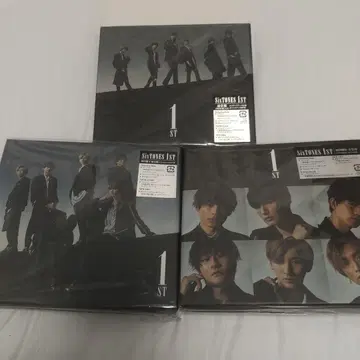 1ST sixtones 초회, 통상 세트 CD, DVD
