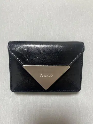 fennec 삼단 접이식 지갑 블랙