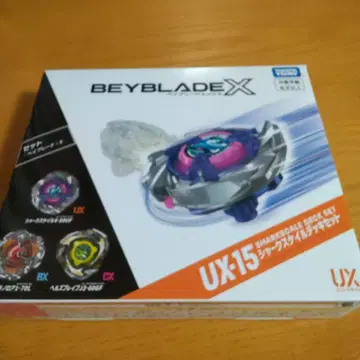 BEYBLADE X UX:15 샤프 스케일 덱 세트