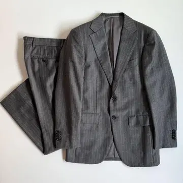 BEAMS F 빔즈 F 핀스트라이프 울 수트 자켓