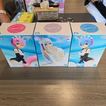 렘, 라무, 에밀리아 피규어 세트