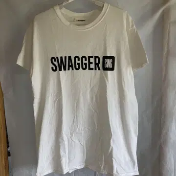 SWAGGER 로고 T셔츠 사이즈 L