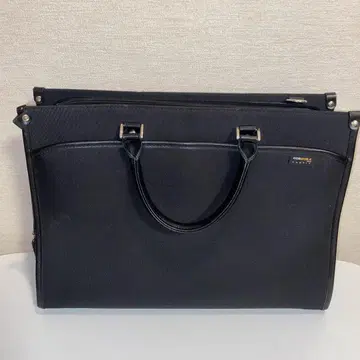 CORDURA 블랙 캔버스 비즈니스 백 취업 백