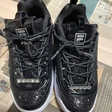 FILA 블랙 스니커즈