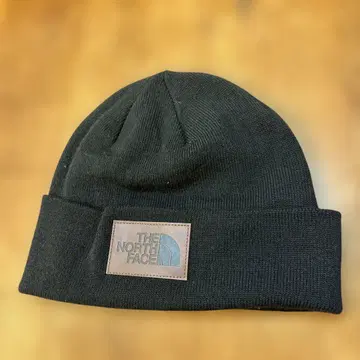 [ 새상품급 ] THE NORTH FACE 블랙 니트 모자