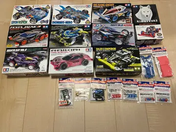 미니 사륜구동 키트 10대 + 부품 세트