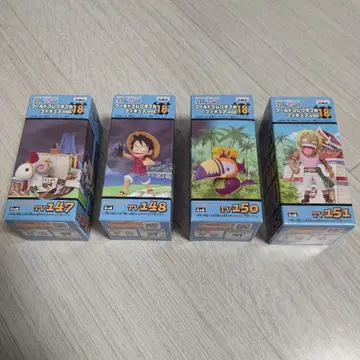 원피스 월드 콜렉터블 피규어 vol.18 4체