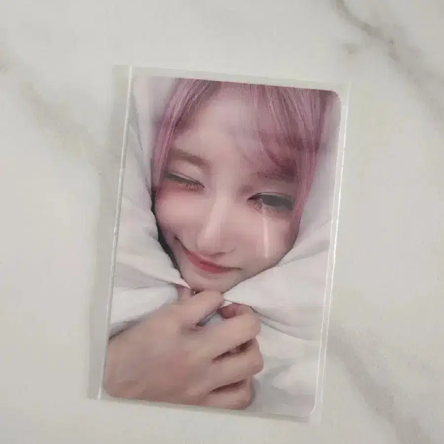 Ive Leeseo Empathy makestar Danger Outside the Blanket photocard