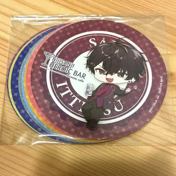 니지산지 HEROIC BAR 애니메이트 카페 코스터 컴플리트 세트