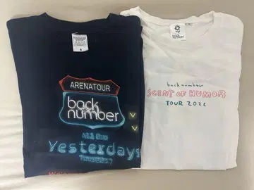 backnumber 라이브 T셔츠