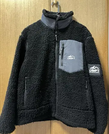 CAMP7 보아 블루종 아우터 블루종 복슬복슬 겨울 방한
