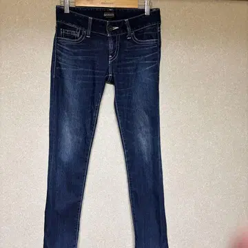 스키니 데님 사이즈 27 다크 블루