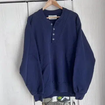 90s 러셀 L.L.Bean 맨투맨 헨리넥 러셀