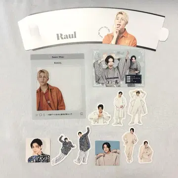 Snow Man 라울 특전 세트 달력 특전 스티커 데타카