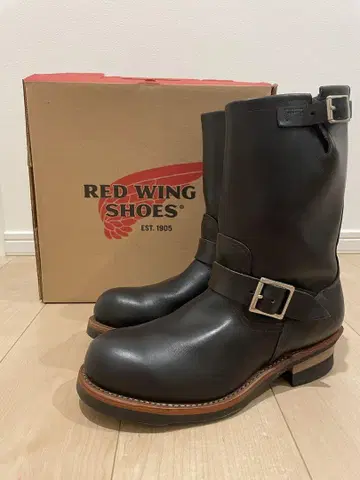 RED WING SHOES 엔지니어 부츠 블랙