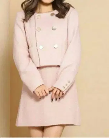 다리치 노카라 트위드 자켓 1점