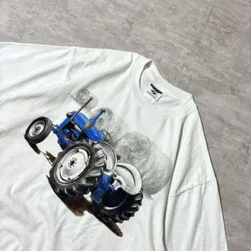 90s vintage FORD TRACTOR T셔츠 기업 상품 미국차