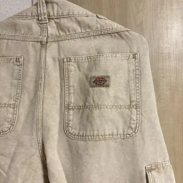 Dickies 카고 팬츠 베이지 4 포켓