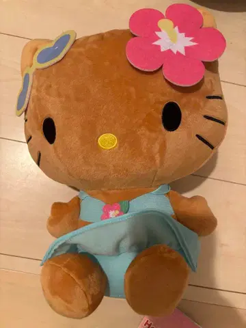 새상품! 헬로키티 일광화상 갸루 키티 봉제 인형