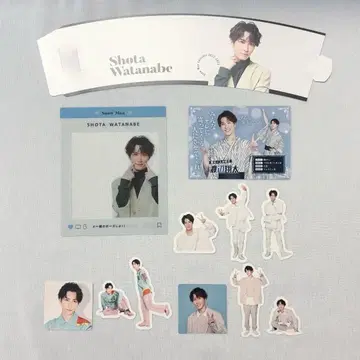 Snow Man 와타나베 쇼타 특전 세트 달력 특전 스티커 데타카
