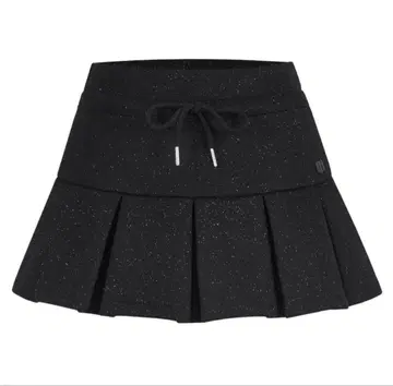 andwang Kirakira box pleats 미니 스커트