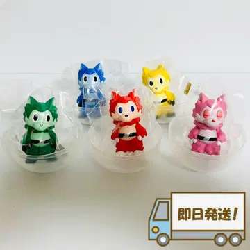 VAG 비밀전대 고레인저 x 오오카미군 전 5종 컴플리트 세트