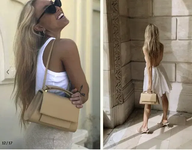 Royal Genre Matin Bag MATIN I CLUTCH - BUTTER CREAM