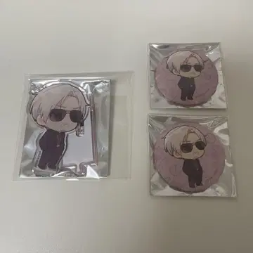 스트그라 우체국 콜라보 굿즈 밴더머 아크릴 스탠드 캔뱃지 세트