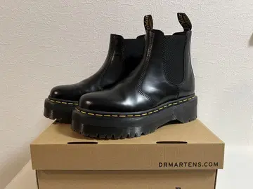 Dr. Martens 통굽 사이드 고어 부츠 24cm