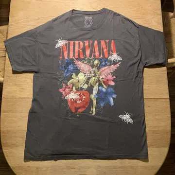NIRVANA 그래픽 T셔츠 그레이 principe prive