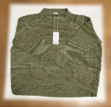 tamaki niime POknit 미라클 cotton 카키 mix