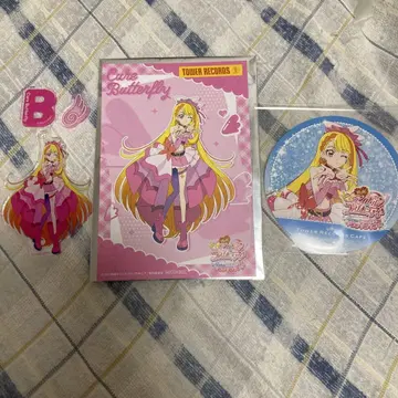 영화 키미프리 타워 레코드 큐어 버터플라이 아크릴 키링 플레이트