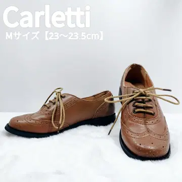 컨디션 최상 Carletti 일본제 윙 칩 M 23~23.5cm