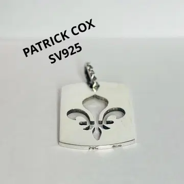 PATRICK COX 실버 925 플뢰르 드 리스 펜던트