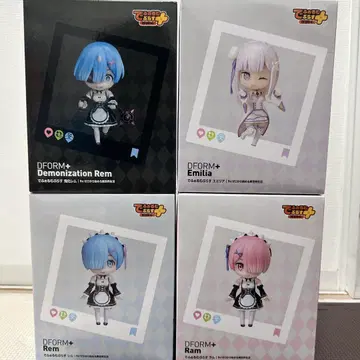 Re:ZERO DFORM+ 피규어 세트