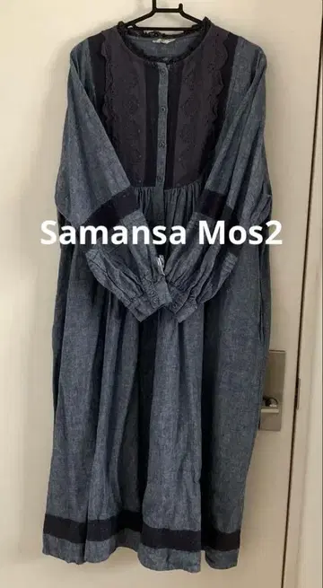 Samansa Mos2 긴팔 셔츠 원피스